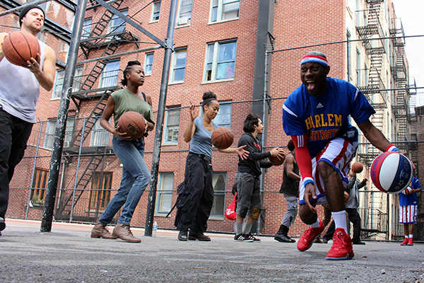 harlem globetrotters stomp basketball music